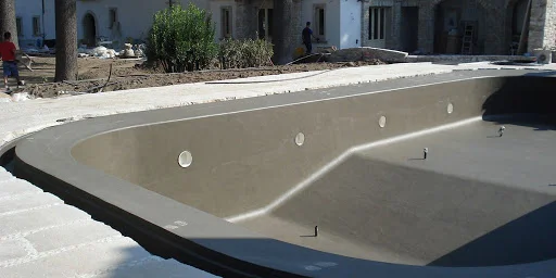 اندود کاری سیمان استخر