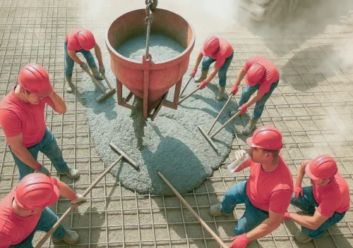 راهنمای کامل بتن ریزی در هوای گرم و تابستان