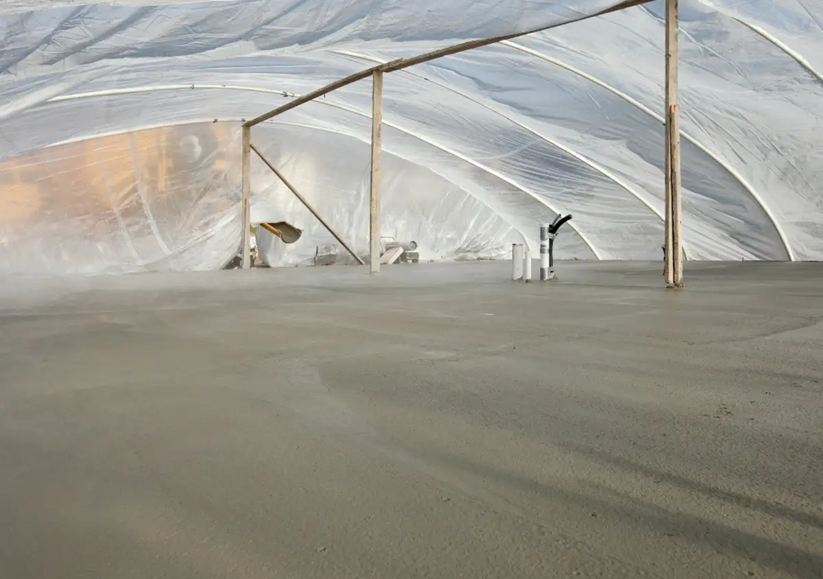 روش های جلوگیری از یخ زدن بتن در هوای سرد